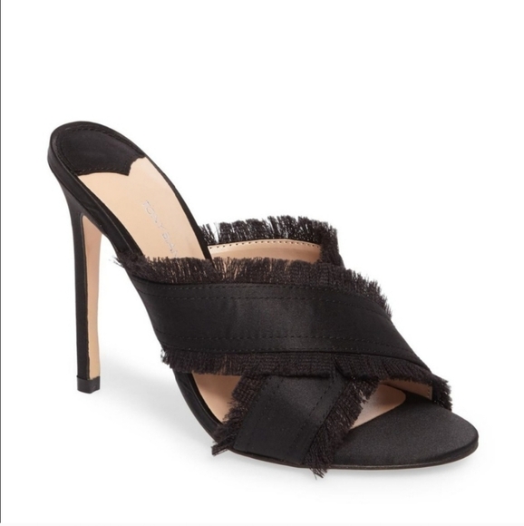 Tony Bianco Klay fringe mules - Picture 1 of 6